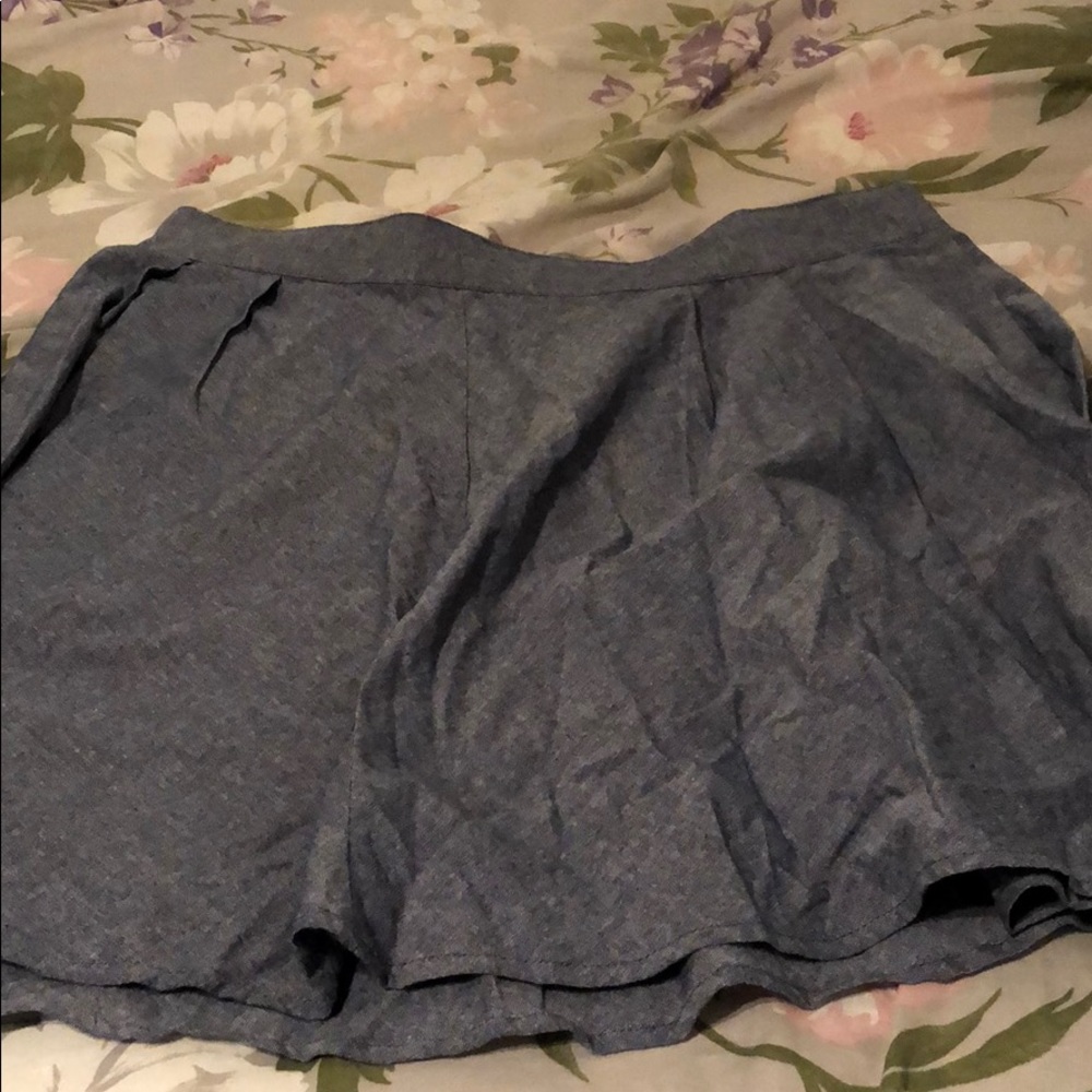 Mini jean skirt